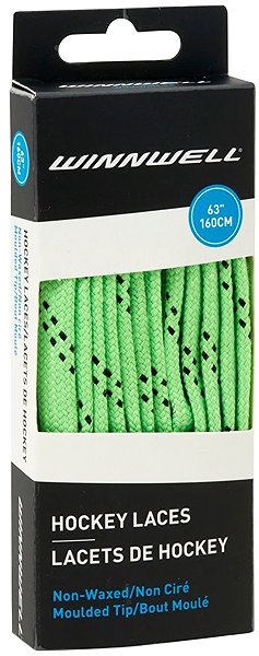 Shoelaces Winnwell Plain shoelaces green, 63