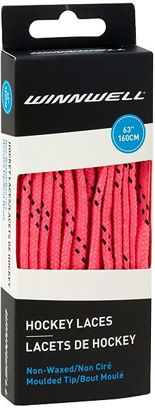 Shoelaces Winnwell Plain shoelaces pink, 84