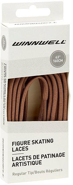 Laces Winnwell Plain laces Figure brown, 72