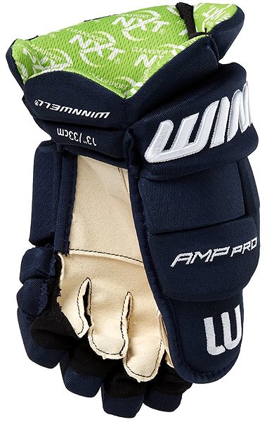 Hokejové rukavice Winnwell Rukavice AMP Pro SR tmavomodré, 13