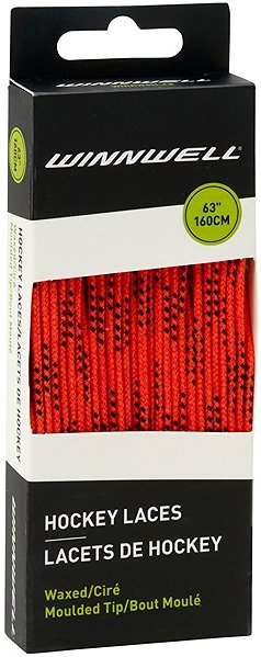 Shoelaces Winnwell Waxed shoelaces orange, 130