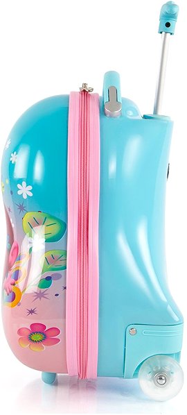 Kids suitcase Heys Kids Trolls Turquoise .