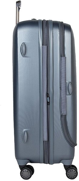 Heys Portal Smart L Slate Blue suitcase.