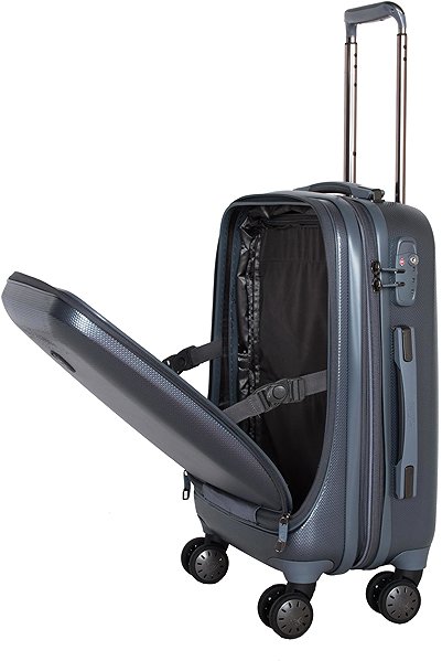 Heys Portal Smart S Slate Blue Travel Case .