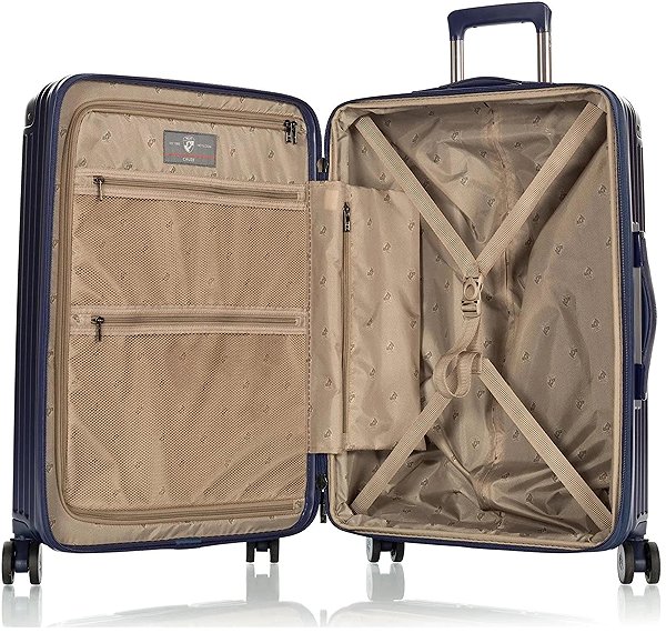 Heys Cruze M Navy suitcase .