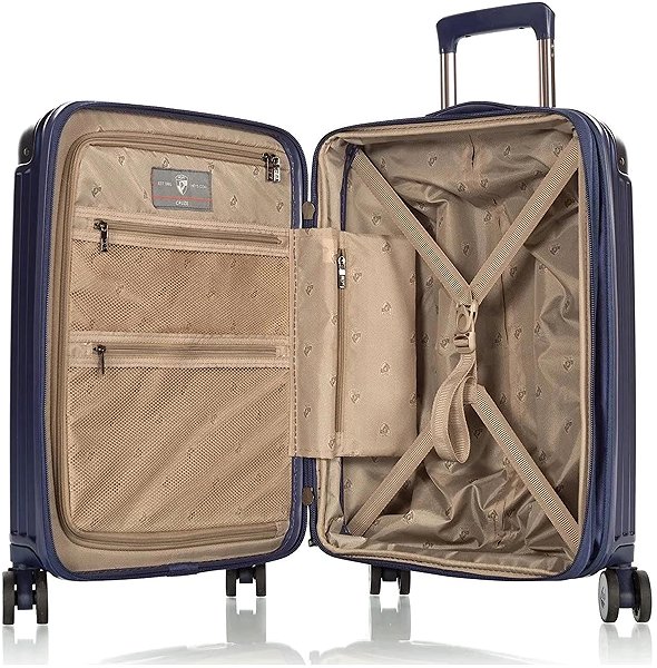 Heys Cruze S Navy suitcase .