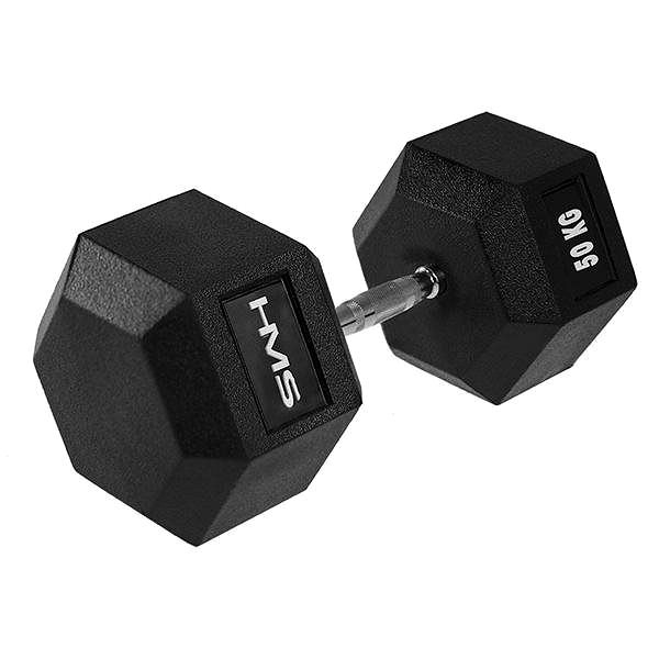 Činka Hexagonální jednoručka HMS 50 kg ...