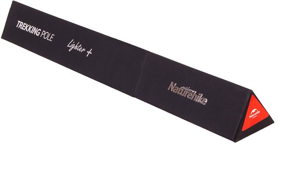 Trekking stick Naturehike Trekking stick red, 130 cm, 1 piece .