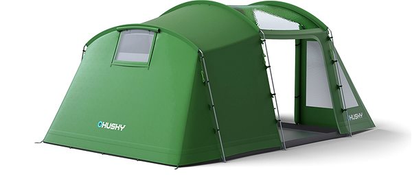 Tent Husky Caravan 12 New Dural Green Lateral view