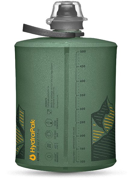 Fľaša na vodu Hydrapak Stow 500 ml Sage Green ...