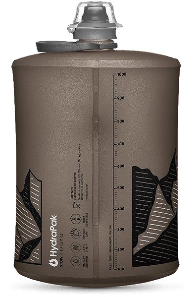 Kulacs Hydrapak Stow 1 l Mammoth Grey ...