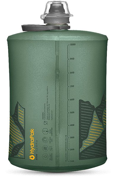 Fľaša na vodu Hydrapak Stow 1 l Sage Green ...