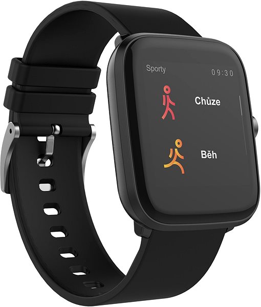 Smart Watch iGET FIT F20 Black Lateral view