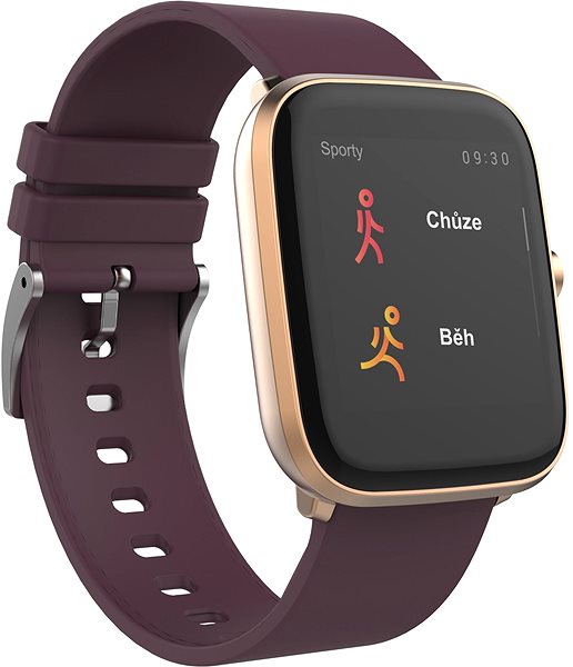 Smart Watch iGET FIT F20 Gold Lateral view