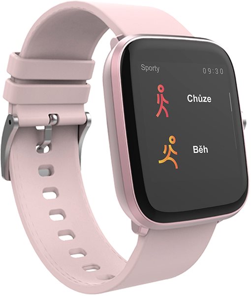 Smart Watch iGET FIT F20 Pink Lateral view