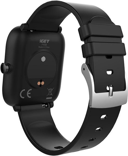 Smart Watch iGET FIT F45 Black Back page