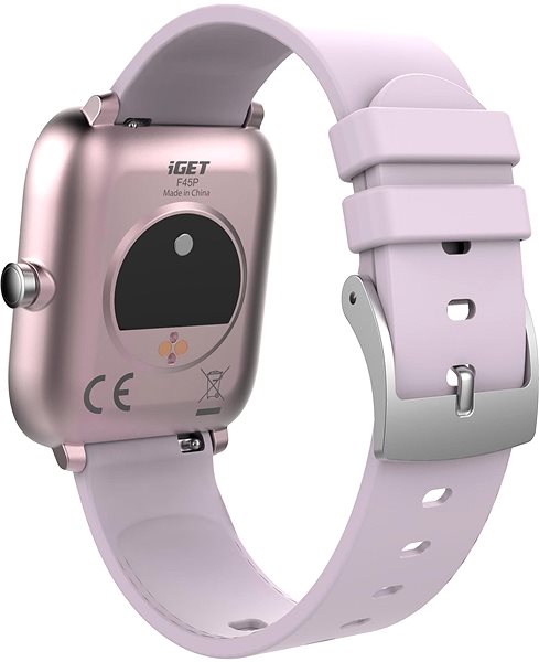 Smart Watch iGET FIT F45 Pink Back page