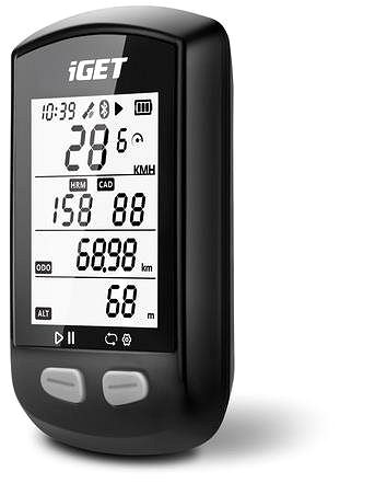Cyklocomputer iGET C200 GPS + držiak AC200 ...