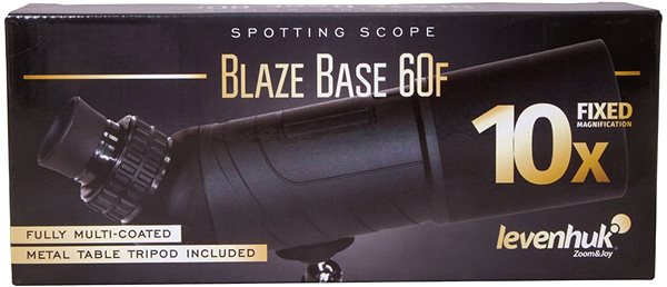 Binoculars Levenhuk Blaze BASE 60F Spotting Scope Packaging/box