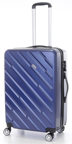 Sada kufrov Sada 3 kufrov T-class TPL-7001, M, L, XL, TSA zámok, rozširiteľné (modrá) ...