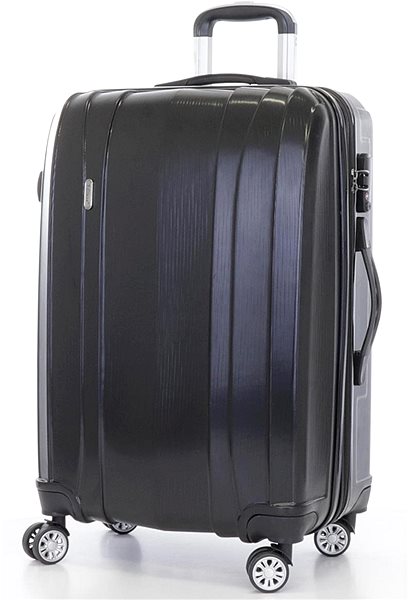 Sada kufrov Sada 3 kufrov T-class TPL-7002, M, L, XL, TSA zámok, rozšíriteľné (čierna) ...