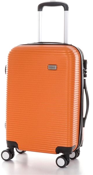 Cestovný kufor T-class TPL-3005, veľ. M, ABS, (oranžová), 55 × 36 × 23,5 cm Screen