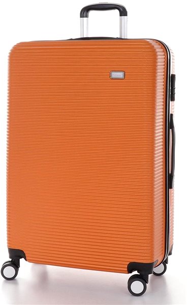Cestovný kufor T-class TPL-3005, veľ. XL, ABS plast, (oranžový), 75 × 50 × 30,5 cm ...