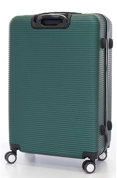 Cestovný kufor T-class TPL-3005, veľ. XL, ABS plast, (zelený), 75 × 50 × 30,5 cm ...