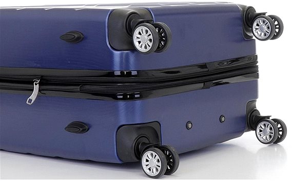 Cestovný kufor T-class TPL-7001, veľ. L, TSA zámok, rozšíriteľný, (modrá), 67 x 45 x 28 cm Vlastnosti/technológia 2