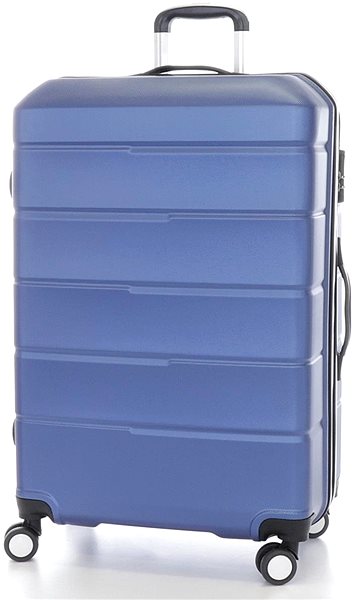 Cestovný kufor T-class TPL-3025, veľ. XL, ABS, (modrý), 75 × 50 × 30,5 cm ...