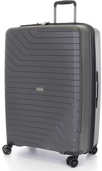 Cestovný kufor T-class 1991, veľ. XL, TSA, PP, DoubleLock (sivý), 75 × 51 × 30 cm Screen