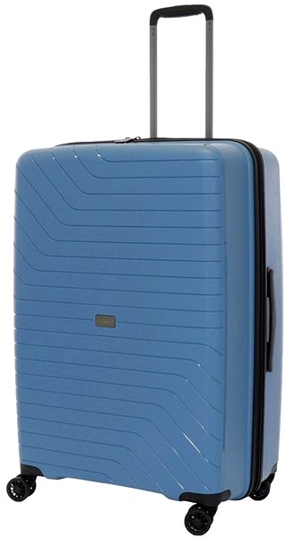 Cestovný kufor T-class 1991, veľ. XL, TSA, PP, DoubleLock (svetlo modrý), 75 × 51 × 30 cm Screen