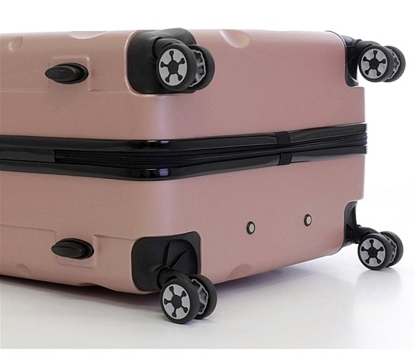 Cestovný kufor T-class 628, TSA zámok, veľ. XL (ružový), 75 × 48 × 29 cm Vlastnosti/technológia 2