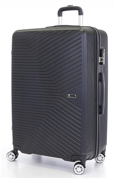 T-class® suitcase set Set of 3 suitcases VT21111, black .