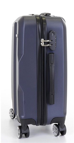 Cestovný kufor T-class® Cestovný kufor VT1701, modrý, M ...