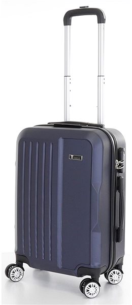 Cestovný kufor T-class® Cestovný kufor VT1701, modrý, M ...