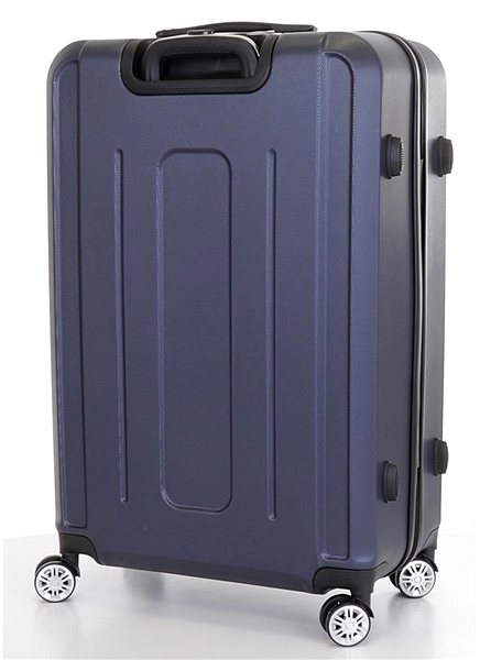 Cestovný kufor T-class® Cestovný kufor VT1701, modrý, XL ...