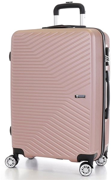 Cestovný kufor T-class® Cestovný kufor VT21111, ružová, L ...
