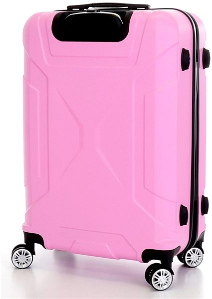 Cestovný kufor T-class® Cestovný kufor VT21121, ružový, L ...