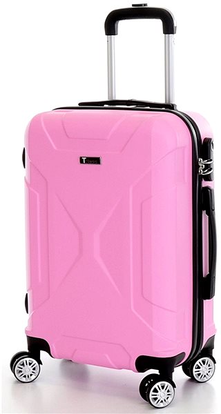 Cestovný kufor T-class® Cestovný kufor VT21121, ružová, M ...