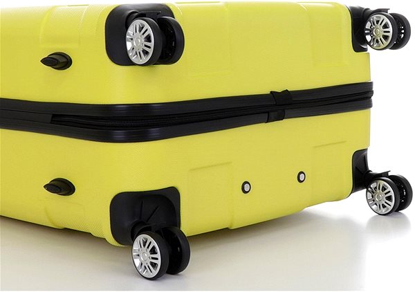 Cestovný kufor T-class® Cestovný kufor VT21121, žltý, XL ...