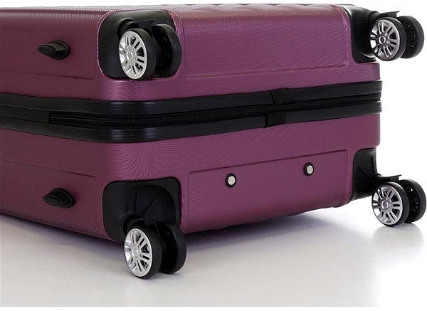 Cestovný kufor T-class® Cestovný kufor VT21191, fialový, L ...