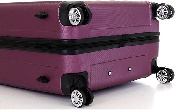 Cestovný kufor T-class® Cestovný kufor VT21191, fialový, XL ...