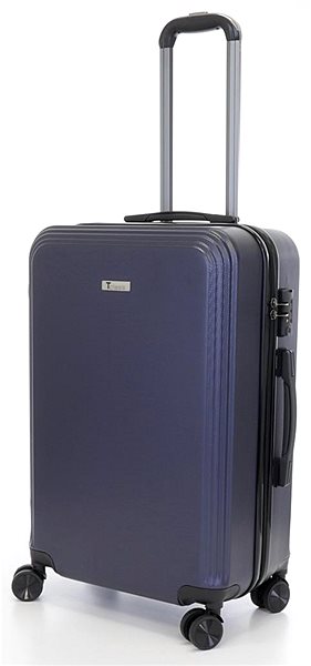 Cestovný kufor Cestovný kufor stredný T-class® 1361, modrý, L ...