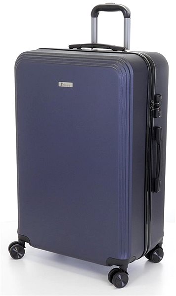 Cestovný kufor T-class® Cestovný kufor veľký 1361, modrá, XL ...