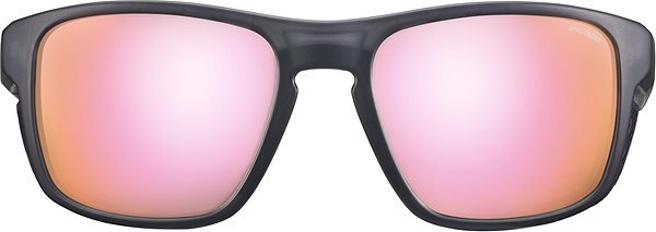 Kerékpáros szemüveg Julbo Shield M Sp3 Cf Transluscent Grey/Pink Képernyő