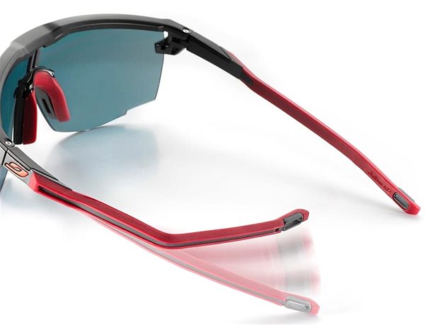 Cyklistické okuliare Julbo Ultimate Sp3 Cf Black/Red Vlastnosti/technológia