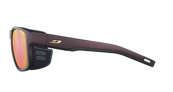 Kerékpáros szemüveg Julbo Shield M Polar 3Cf Bordeaux/Gold Oldalnézet