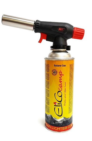 Gas burner MK OUTDOOR gas burner + 4 cartridges .
