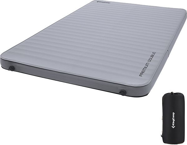 Felfújható matrac KingCamp Premium Double Grey ...